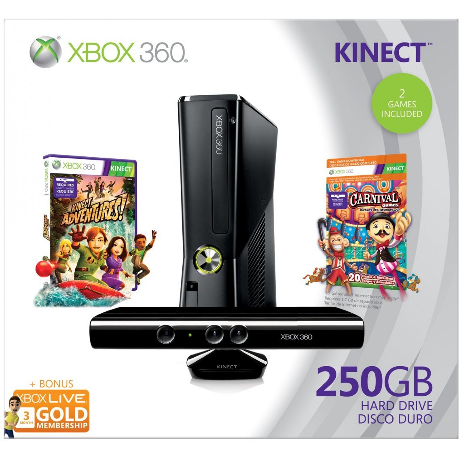 xbox 360 kinect system